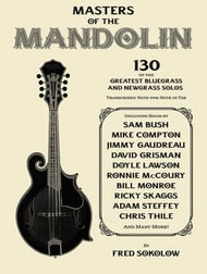 Masters of the Mandolin Guitar and Fretted sheet music cover